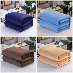 New solid color ultra-soft thickened cloud mink velvet blanket Farai velvet blanket bed sheet cover blanket