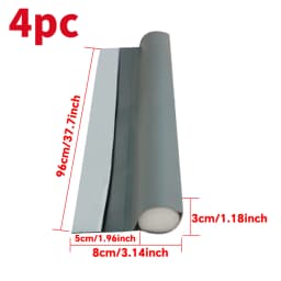 Adjustable Door Bottom Seal Strip Weatherstrip Under Door Draft Stopper Anti-Cold One Side Gap Blocker Foam Weather Strip Adjust