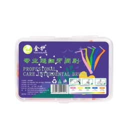 Angled Interdental Brush For Orthodontic Braces Micro Soft Brush For Dental Brackets Cleaning L Shaped Short Handle Brushes