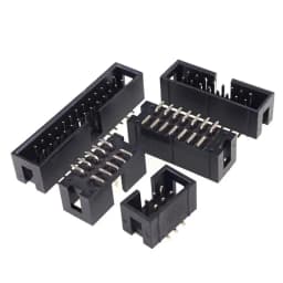 10pcs dip 6P 10P 20P 26P 34P 40P PIN 2.54MM pitch MALE SOCKET straight idc box headers PCB CONNECTOR DOUBLE ROW DC3 HEADER