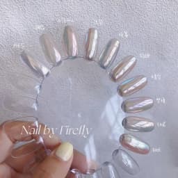 Pearl White Moonlight Mirror DIY Nails Powder Nails Glitter Aurora Shining Pigment Chrome Dust Woman Nail Art Decoration