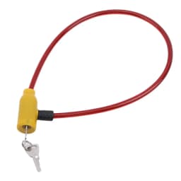 Universal Anti-Theft Bike Bicycle Lock Stainless Steel Cable Coil For Castle Motorcycle Cycle Mtb Bike Security Lock With 2 Key