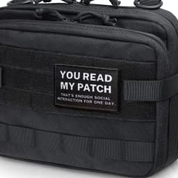I Gotta See The Candy First&You Read My Patch Hook and Loop Attach for Hats, Jeans, Vest