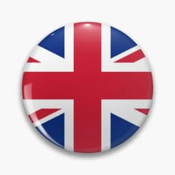 United Kingdom Flag - Union Jack Sticker Sheet Pin Buttons Brooches Jewelry Accessory Customize Brooch Fashion Lapel Badges