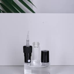 50pcs/batch 2ml Transparent Glass Perfume Sub-Bottle Sample Trial Pack Essential Oil Perfume Container Portable