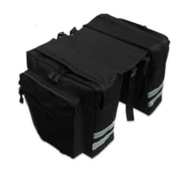 MTB Bicycle Carrier Bag Rear Rack Bike Trunk Bag Luggage Pannier Back Seat Double Side Cycling Bycicle Bag Durable Travel