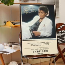 Michael Jackson Classic Vintage Posters Whitepaper Prints Posters Artwork Kawaii Room Decor