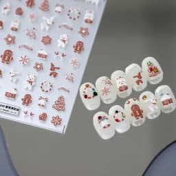 1pcs 5D Kawaii Jelly Strawberry Nail Art Stickers Fashion Cartoon Fruit Nail Transfer Slider Decals DIY Decorations Accessories