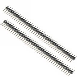 2.54mm Single Row Male PCB Board Pin Header Connector with Pin Header 2/3/4/5/6/8/10/12/20/40 Pins for Arduino