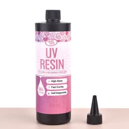 20g/50g/100g UV Epoxy Resin Glue DIY Jewelry Making High Transparency Fast Drying High Hardness Glue UV Lamp DIY Craft Decor