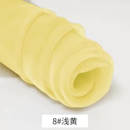 150x100/500cm Soft Transparent Organza Fabric For Wedding Decoration, Background Cloth, Handmade DIY Decorative Fabric TJ0031