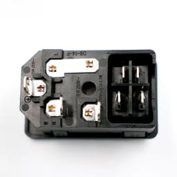 With 10A Fuse! Red Rocker Switch Fused IEC320 C14 Inlet Power Socket Fuse Switch Connector Plug Connector Red Green Blue Black