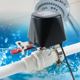 Works with TUYA APP Zigbee Smart Gas Valve WIFI Garden Water Shut Off Timer Irrigation Controller with Alexa Google Assistant