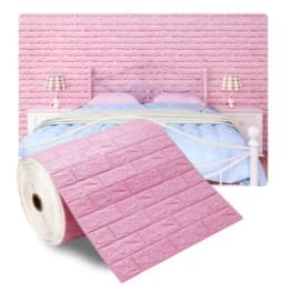 70cmx1/5/10m 3D Wallpaper Decoration Self-adhesive Antique Foam Brick Wallpaper Living Room Bedroom Waterproof 3D Wall Sticker