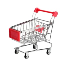 New Mini Shopping Carts Creative Handcart Kids Craft Toy Utility Cart Crafts Display Storage Toys Holder Gifts For Children