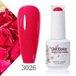 Clou Beaute 56 Colors Gel Nail Polish Pastal Pink Green Lavender UV Nail Gel Soak Off UV Varnish Macaron Gel Paint 15ml Nail Art