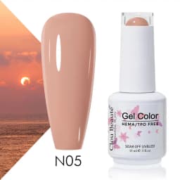 Clou Beaute 56 Colors Gel Nail Polish Pastal Pink Green Lavender UV Nail Gel Soak Off UV Varnish Macaron Gel Paint 15ml Nail Art