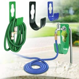 1PCS Garden Hose Holder Wall Mount Tap Watering Hose Agriculture Water Pipe Reel Rack Anti-Abrasion Garden Waterpipe Hooks