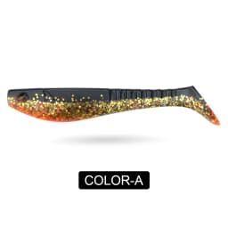 Spinpoler 5" Soft Swimbait Minnow Shad Fishing Lure Paddle Tail Silicon Artificial Jigging Wobbler Jerkbaits Pike Bass 2pcs/Pack