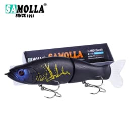 Slow Sinking SwimBaits Fishing Lures 30G Whopper Vibration Soft Tail Or Pike And Bass Hard Baits Isca Artificiall Accessories