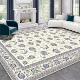 VIKAMA Boho Luxury Carpet Crystal Velvet Bedroom Living Room Mat Home Decor Vintage Exotic Modern Minimalist Large Area Carpet