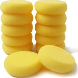 12Pcs Painting Pottery Clay Sponge, Circular Synthetic Artist Sponges, Watercolor Sponge for Painting, Handicrafts, Ceramics
