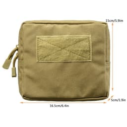 Tactical EDC Molle Pouch Waist Pack Outdoor Camping Hunting Cartridge Bag Cycling Clutter Storage Bag Climb Accessories