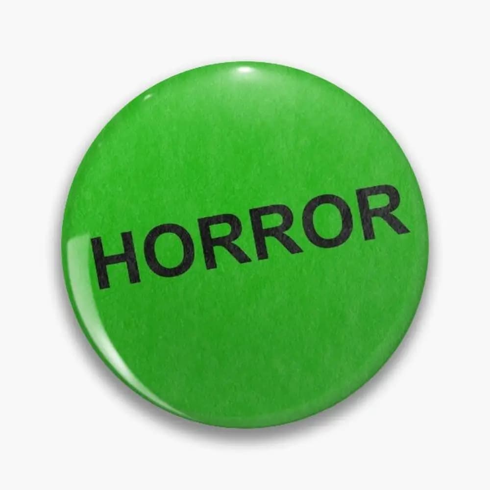 Retro VHS horror Pin Buttons Brooches Jewelry Accessory Customize Brooch Fashion Lapel Badges