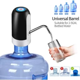 Water Bottle Pump 5 Gallon USB Charging Automatic Drinking Portable Electric Water Dispenser Switch