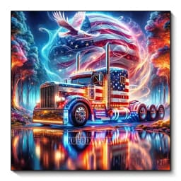 New Collection 2024 Diamond Embroidery Eagle and National Flag Scenery Mosaic Diamond Painting Scenery Art Kits Home Decor Gift