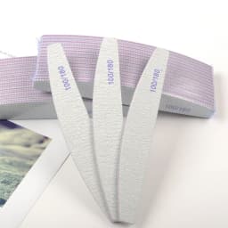 5pcs/10pcs/25pcs /Lot Professional Nail File Reusable Double Sided Emery Board(100/180 Grit) Nail Styling Manicure Tool