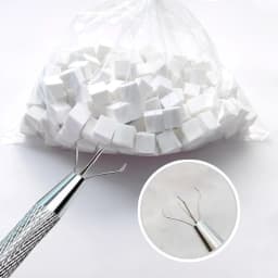 Stainless Steel Nail Art Sponge Tweezer Soft Sponge Clip Manicure Decoration Manicure Dotting Pen Polish Nail Brush Gripper Tool