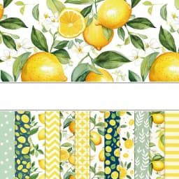 12 Sheet Scrapbooking Paper 15x15cm, Christmas Journal Planner Paper Pad Cardstock Backgrounds Card for DIY Art Craft Decoration