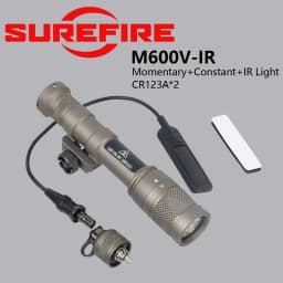 SureFire M300 M600 Upgrade M300V IR M600V IR Infrared LED Airsoft Gun Scout Light Tactical Rifle AR15 M4 Flashlight