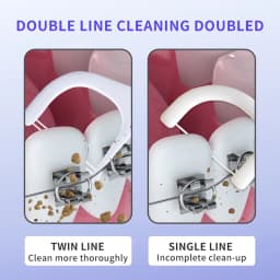 Orthodontic Dental Floss Sticks For Braces Plastic Toothpicks With Threads Double Line Oral Brackets Interdental Flosser Picks