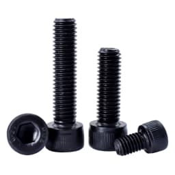 20-100pcs DIN912 Black Hex Socket Head Caps Bolt Screw M1.4 M1.6 M2 M2.5 M3 Grade12.9 Carbon Steel Allen Hexagonal Head Screws