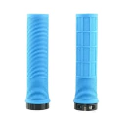TPR Bicycle Grips Integrated Bicycle Handlebar Grips Aluminum Alloy Lock on Bicycle Handles Non-slip MTB Cuffs Bike Part