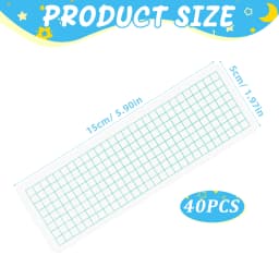 40/45Pcs Tape Dispenser Plastic Washi Cards Office Sample Boards Storage Sub-Packing Board for for Journal DIY Crafts Scrapbook