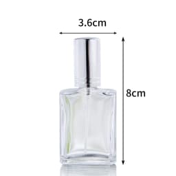 12pcs+4 Accessories 15ml Portable Refill Perfume Scent Atomizer Empty Spray Bottles with 12 Spray Bottles, 2 Funnels, 2 Droppers