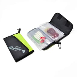 Luya Fake Bait Bag PVC Inner Bag Partitioned Waterproof Storage Bag Fishing Sorting Accessories Storage Bag