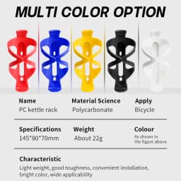 Lightweight Plastic Bike Water Bottle Cages Holder MTB Bicycle Water Cup Holders Cycling Accessories