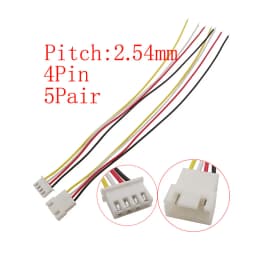 10Pcs Micro JST XH 2.54mm Pitch 2/3/4/5/6 Pin Male Plug / XH2.54 Female Socket Extension Lead Wire Cable Connector 20CM 26AWG