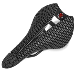 3D Printed Saddle BUCKLOS MTB Bike Seat Cushion Full Carbon Fiber Ultralight Hollow Comfortable Road Mountain Bike Saddle Parts