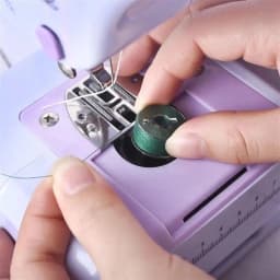 1pc Sewing Machine Bobbins Box, Empty Bobbin Storage Organizer, 25 Slots Transparent Plastic Storage Box For Home Sewing Accesso