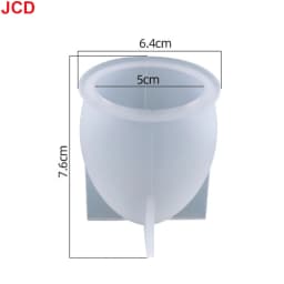 DIY Crystal Drop Glue Mold Egg Shaped Integrated Star Sky Ball Mould Small Night Lamp Placement Table Silicone Mold For Handmade