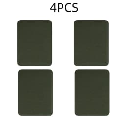 4pcs/lot Fabric Iron-on Patches 12.5x9.5cm Sewing on Patches Iron on Strong Glue Cotton Patch for Clothes DIY Jean Repair Decor