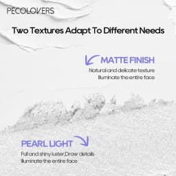 Brightening Highlighter Pen, Long Lasting Waterproof, Smooth Matte Pearly Glitter White Silvery Eyeliner Eyeshadow Stick