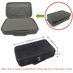DIY Foam Hard Carry Case Storage Box Travel Zipper Bag Personalization Shockproof Camera Bag For Outdoor Tool Accessories