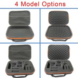 DIY Foam Hard Carry Case Storage Box Travel Zipper Bag Personalization Shockproof Camera Bag For Outdoor Tool Accessories