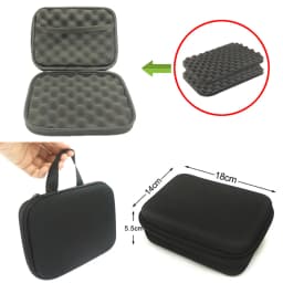 DIY Foam Hard Carry Case Storage Box Travel Zipper Bag Personalization Shockproof Camera Bag For Outdoor Tool Accessories